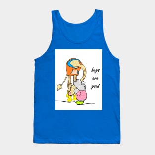 best friend hugs Tank Top